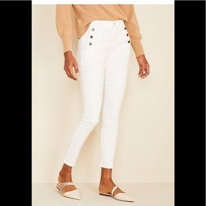 NWT Ann Taylor Skinny Sailor Jeans
